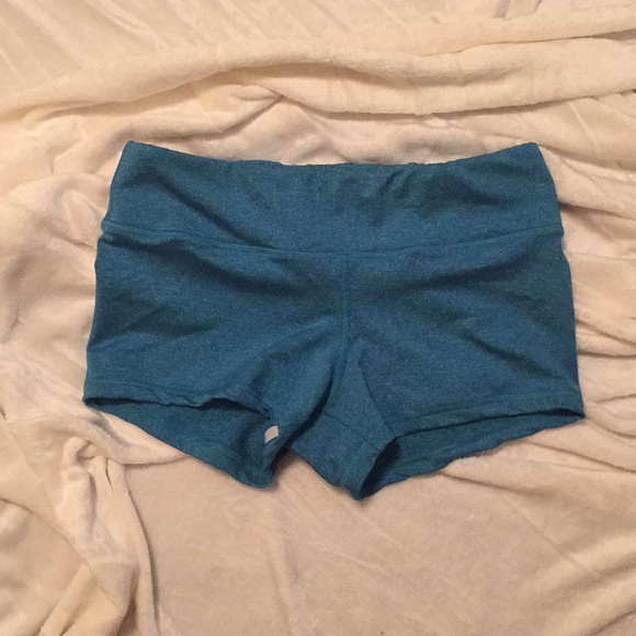 Fleo Pants - Heathered turquoise FLEOs. Size medium. EUC.